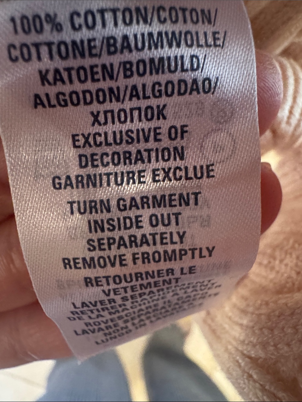 Polo sweater Cream colors. - Picture 4 of 4